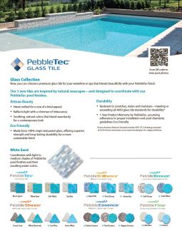 PebbleTec Tile Color Comparison Cut Sheet